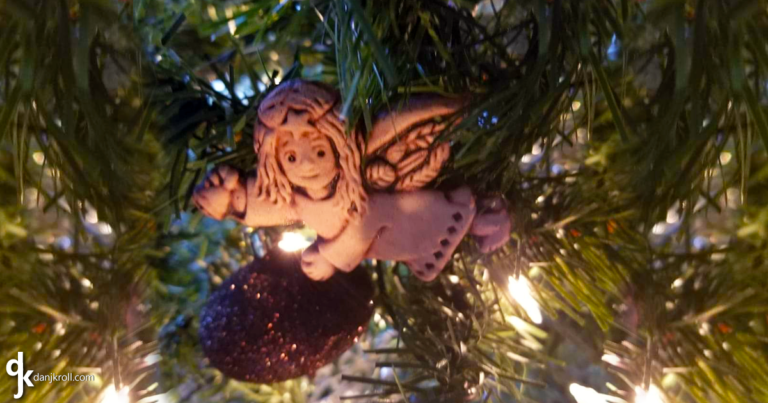 An angel ornament with a special story