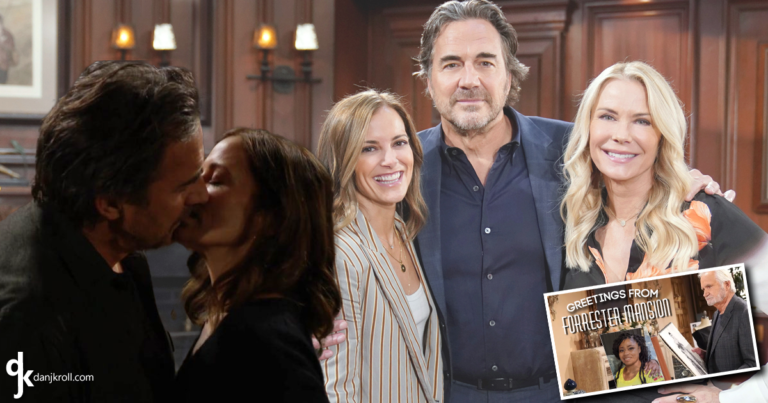 The Ridge, Brooke, and Taylor love triangle is back with a vengeance on The Bold and the Beautiful