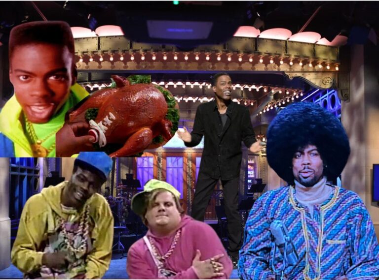 SNL S50, E9: Chris Rock Returns and Enter Sandman with a Messy Cameo