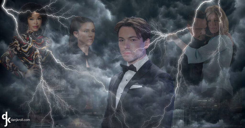 Storms are brewing in Port Charles - General Hospital Commentary for the week ending June 27, 2025. Former Soap Central Two Scoops columnist Liz Masters shares her opinions and editorial on General Hospital in her a new home: DanJKroll.com