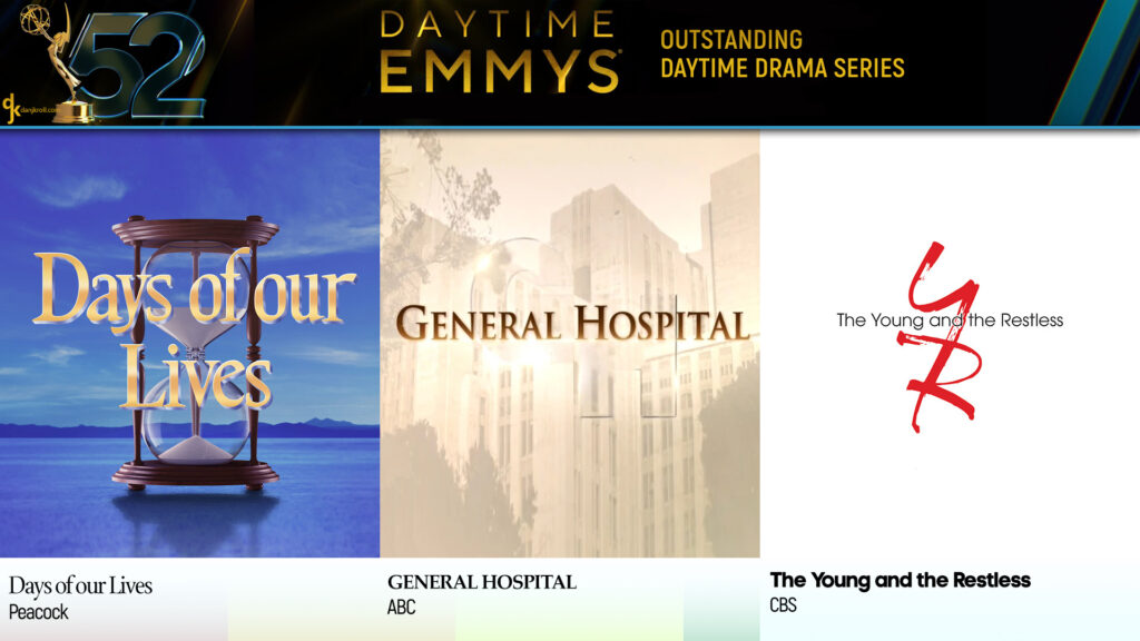 2025 Daytime Emmy nominations: Daytime Drama Series