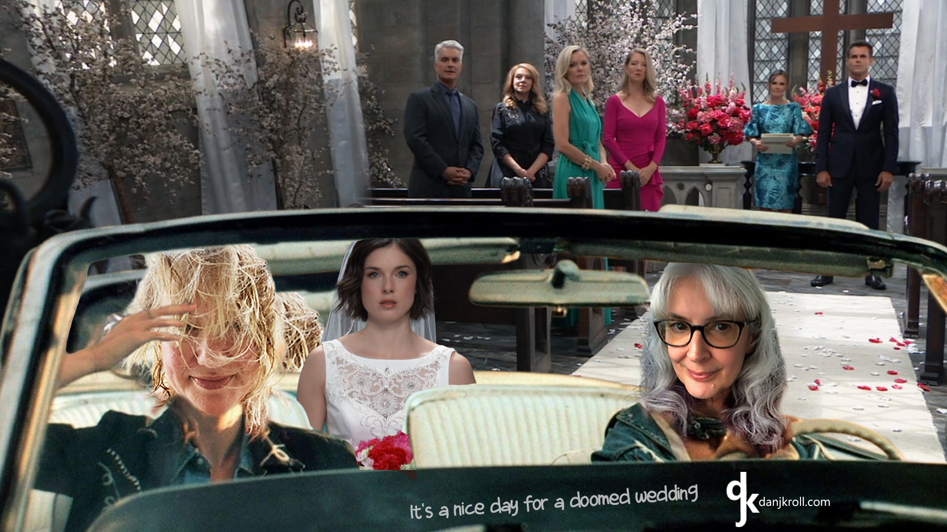 It's a nice day for a doomed wedding - General Hospital Commentary for the week ending July 15, 2025. Former Soap Central Two Scoops columnist Tamilu shares her opinions and editorial on General Hospital in her a new home: DanJKroll.com