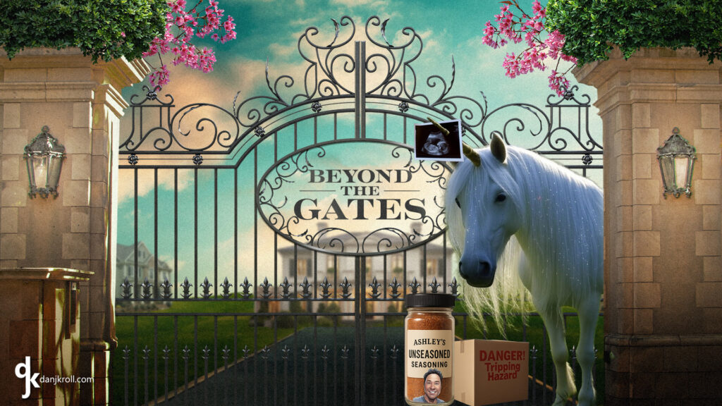 Gold flakes and unicorn tears: Beyond the Gates commentary for the week ending August 8, 2025. Soap Central founder Dan J Kroll shares his opinions and editorial on daytime in a new home -- DanJKroll.com