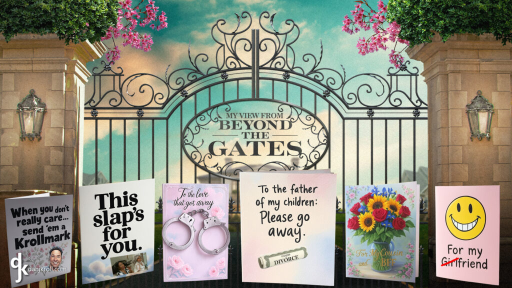 And that's what love is: Beyond the Gates commentary for the week ending August 22, 2025. Soap Central founder Dan J Kroll shares his opinions and editorial on daytime in a new home -- DanJKroll.com