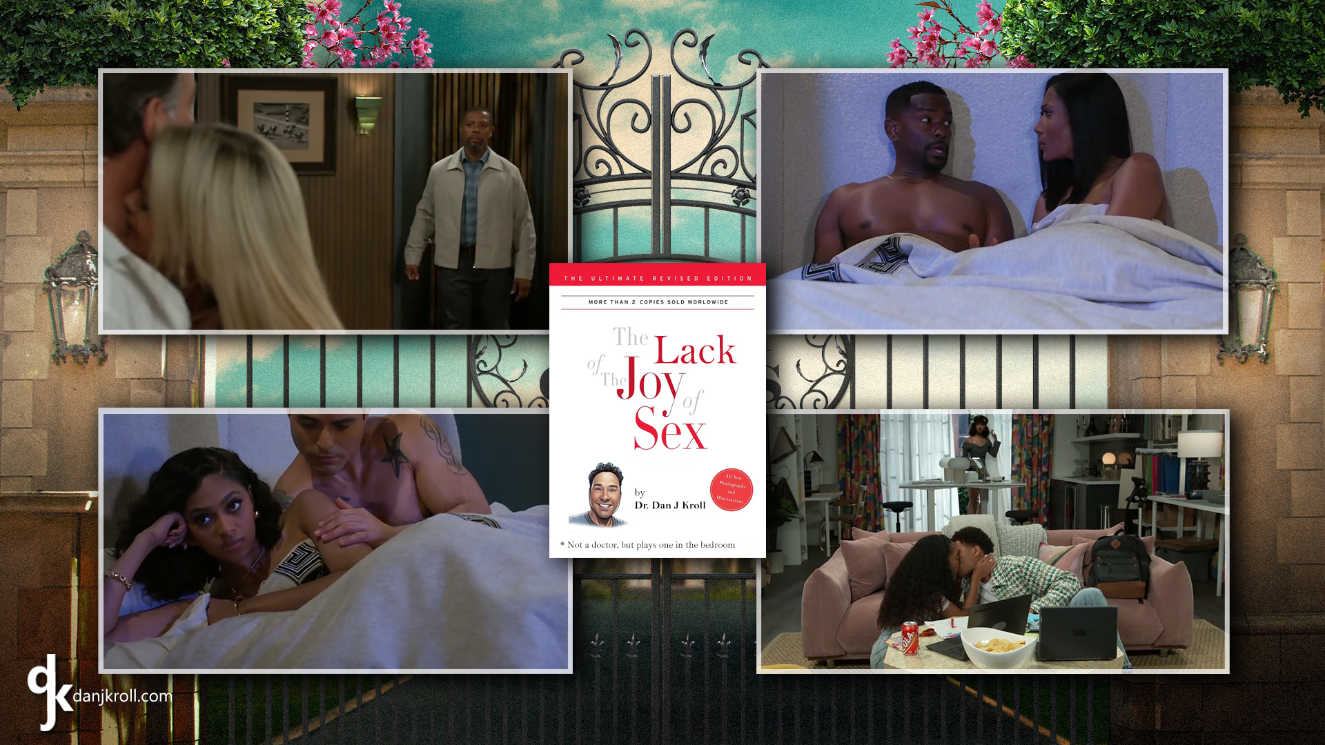 The lack of the joy of sex: Beyond the Gates commentary for the week ending September 19, 2025. Soap Central founder Dan J Kroll shares his opinions and editorial on daytime in a new home -- DanJKroll.com