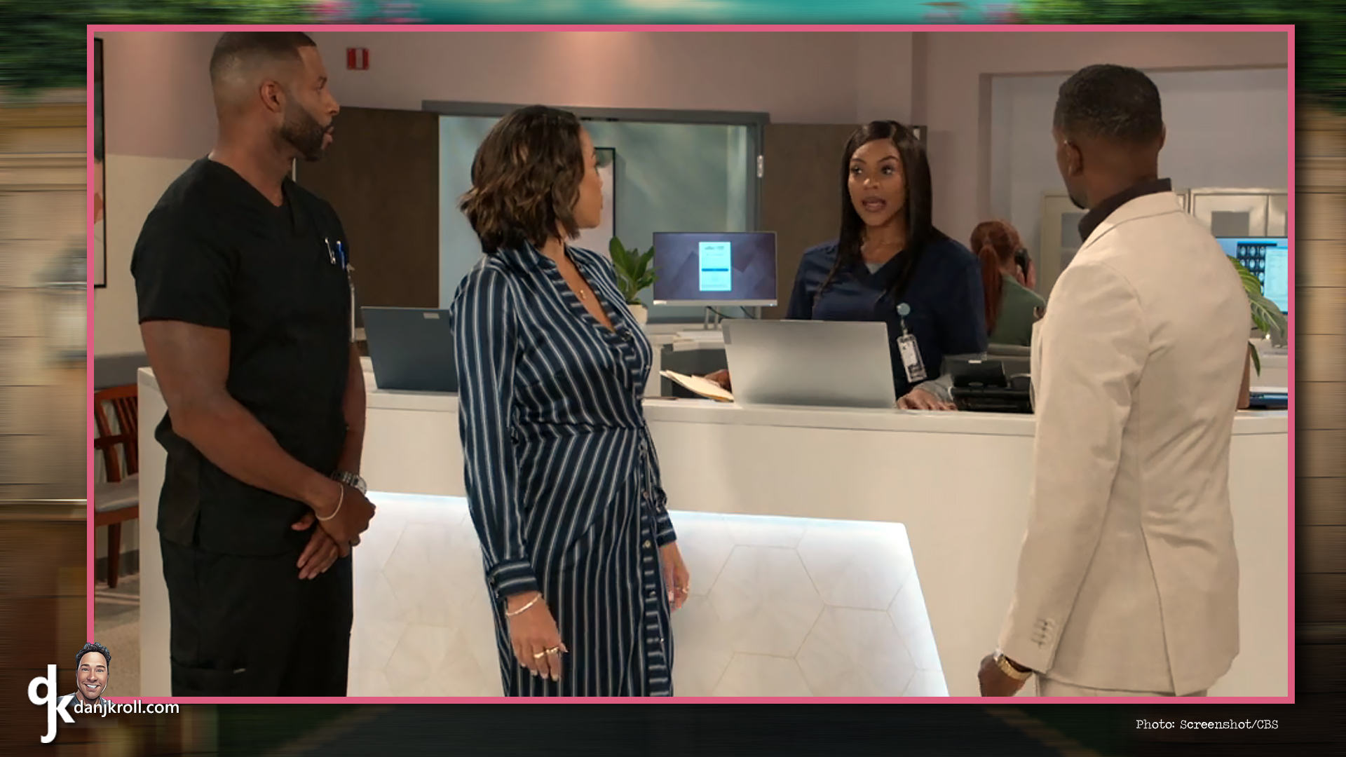 Ernestine Johnson offers some comic relief as nosy, er, Nurse Shanice. Beyond the Gates | Screenshot