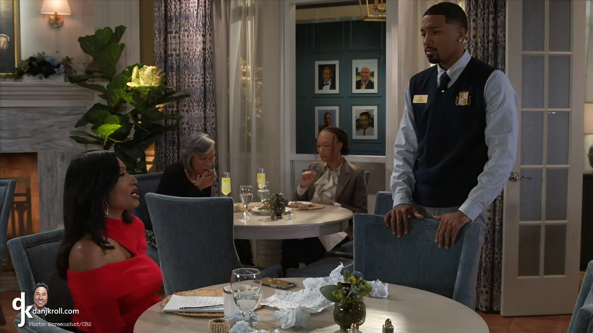 Nydell Nalls (Shiloh) only had a few lines, but his face spoke volumes as he dealt with Trisha Mann-Grant's crazy LSD. | Beyond the Gates