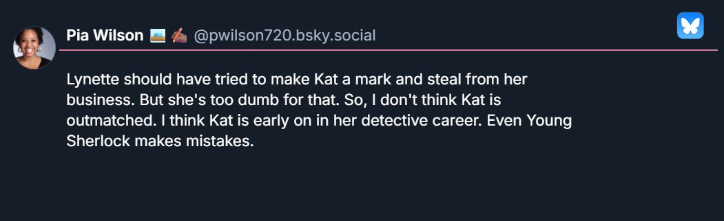 Like Ketchup on Crab Legs: Viewer Feedback